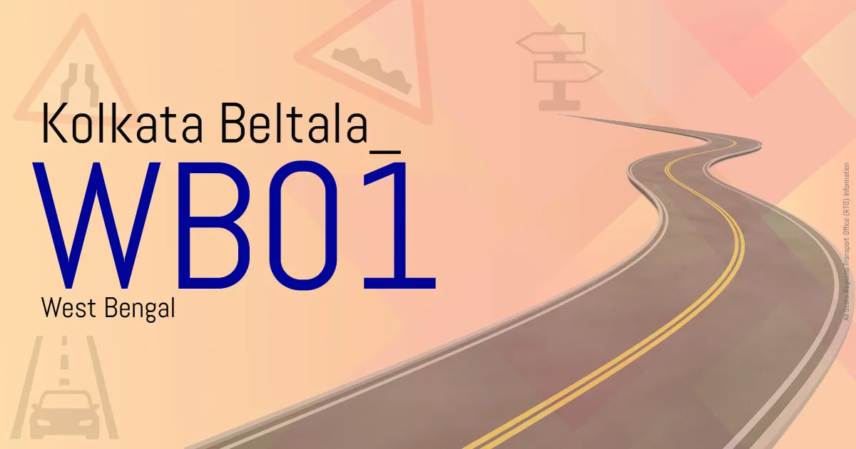 WB01 || Kolkata Beltala
